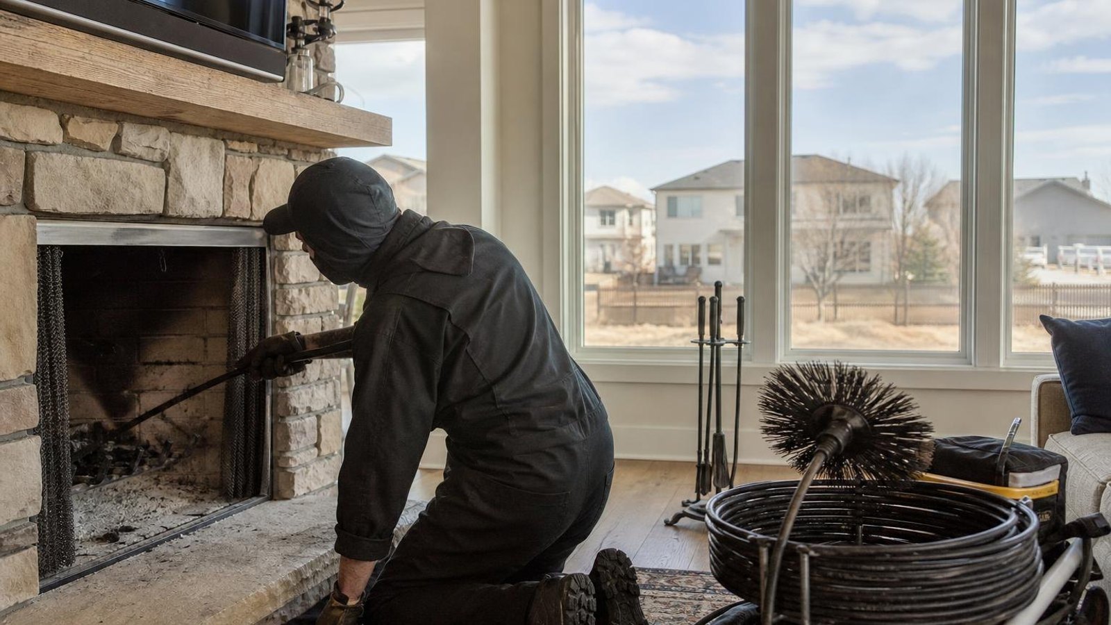 Chimney Sweep & Inspection in Thornton